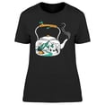 thumbnail image 1 of Mountains On An Old Kettle  T-Shirt Women -Image by Shutterstock, Female x-Large, 1 of 2