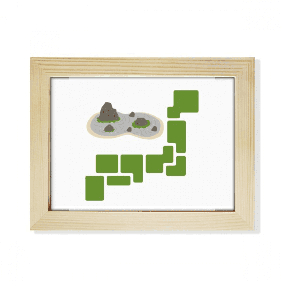Mountains Rivers Lakes Ecology Japan Desktop Photo Frame Picture Art Decoration Painting 6x8 inch