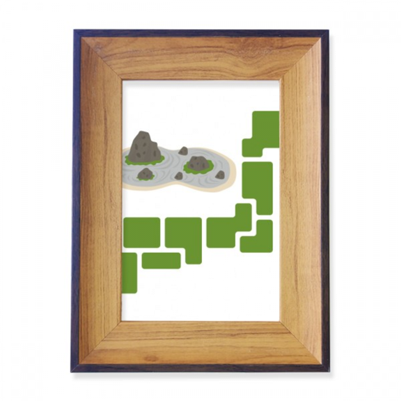 Mountains Rivers Lakes Ecology Japan Photo Frame Exhibition Display Art Desktop Painting