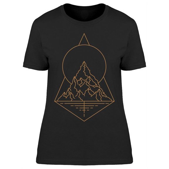 Mountains Sunbeams T-Shirt Women -Image by Shutterstock, Female Large