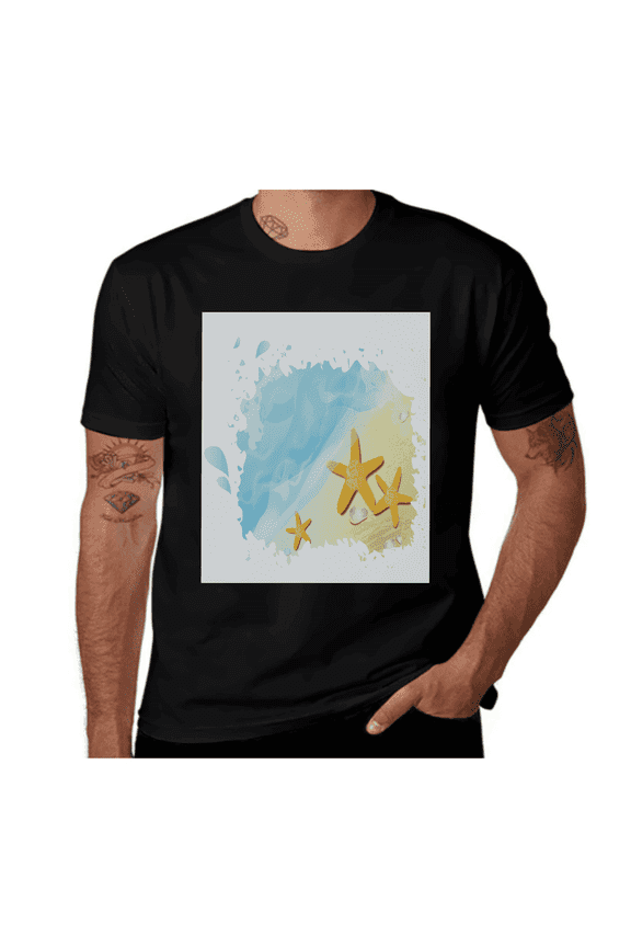 Mountains and Arrows Retro-Tribal-Multicolor- Casual Streetwea Everyday Tshirt Comfortable Wear tee shirt