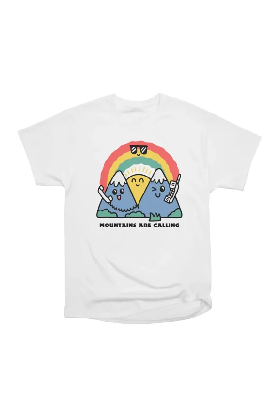 Mountains are Calling T-Shirt Tee Gift For Him Merch For Her Apparel For Friend