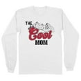 thumbnail image 1 of Mountains the Cool Mom Long Sleeve Shirt Unisex 2X-Large White, 1 of 5