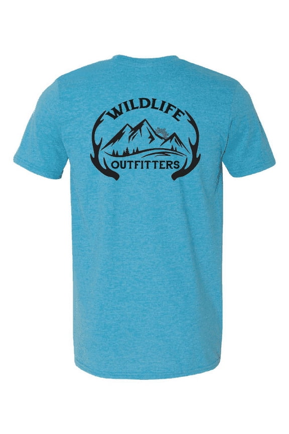 Men's Mountain Antler Camping & Sportsman T-Shirt