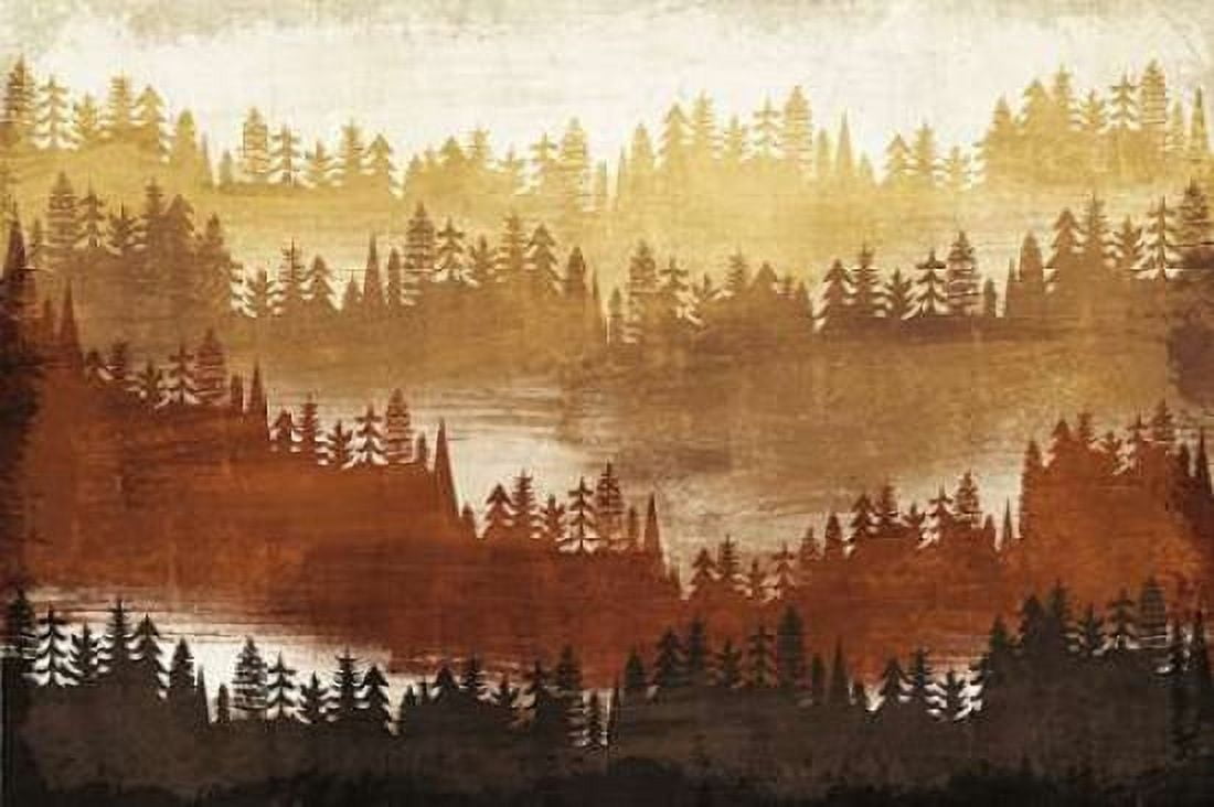 Mountainscape Spice Canvas Art - Michael Mullan (24 x 36)