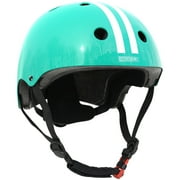 Kids Bike Helmets,Skateboard Helmets for Boys and Girls, Bicycle and Skating Helmet/Shiny Green