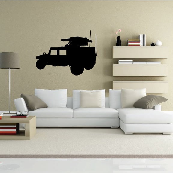 Mounted Humvee Decal - 36 Inches