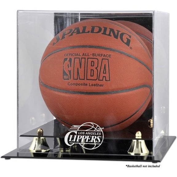 Mounted Memories NBA Golden Classic Logo Basketball Display Case