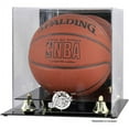 thumbnail image 1 of Mounted Memories NBA Golden Classic Logo Basketball Display Case, 1 of 7