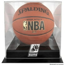 Phoenix Suns 2021 NBA Western Conference Champions Logo Mahogany Basketball  Display Case with Mirrored Back