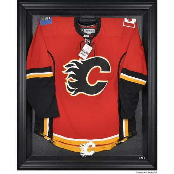 Mounted Memories NHL Jersey Display Case - Calgary Flames - Black