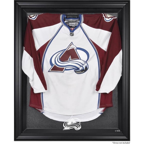 Mounted Memories NHL Jersey Display Case - Colorado Avalanche - Black