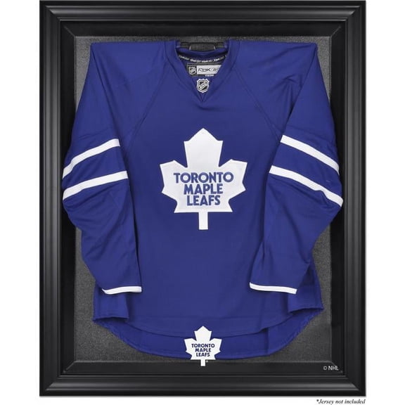 Mounted Memories NHL Jersey Display Case - Toronto Maple Leafs - Black