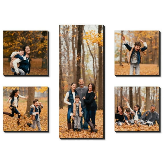 Mounted Quintet Wall Grouping