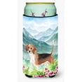 thumbnail image 1 of Mountian Flowers Beagle Tall Boy Beverage Insulator Hugger, 1 of 1