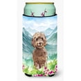 thumbnail image 1 of Mountian Flowers Labradoodle Tall Boy Beverage Insulator Hugger, 1 of 1
