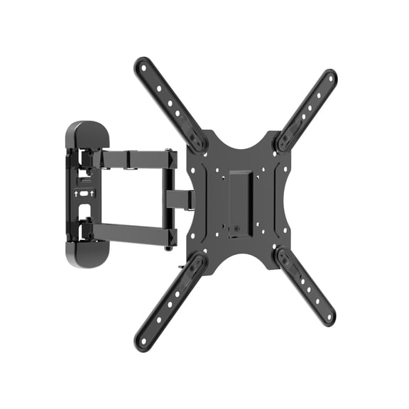 Mounting Binge Full Motion TV Wall Mount for 2365 Inch LED/LCD/Smart TVs | Heavy Duty Articulating Arm | Tilt, Swivel & Rotation | Universal VESA 7575 to 400400 mm | Supports up to 66 lbs