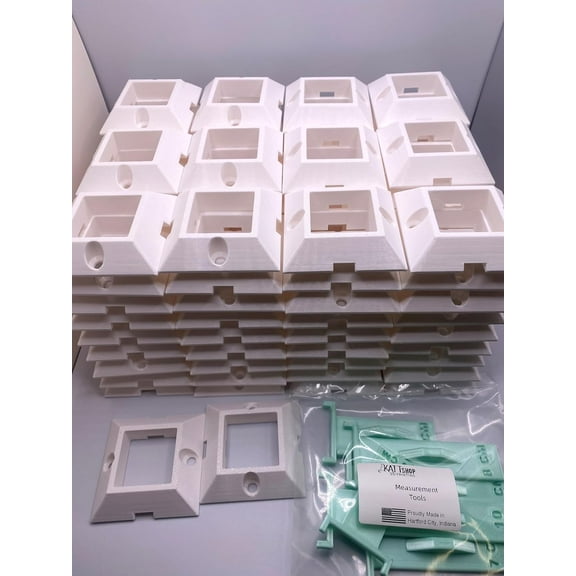 Mounting Bracket 150FT Set fits Govee RGBIC, RGBICW (Light 2), &  Permanent Outdoor Lights (108 Mounts for Set +2 Free), White)