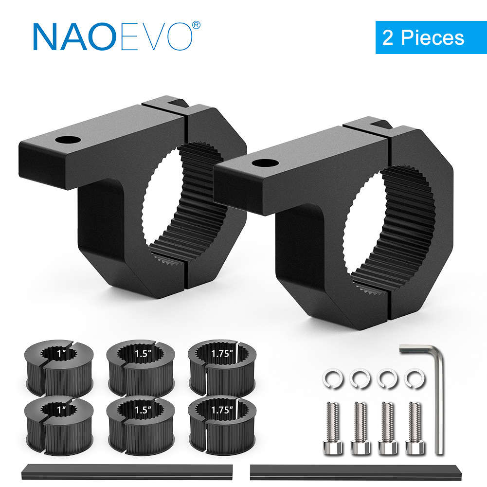 Mounting Bracket Barra Led Universal Adjustable Pillar Hood OffRoad SUV