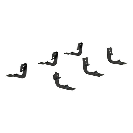 Mounting Brackets for 6" Oval Side Bars Fits select: 2013-2018 RAM 1500, 2009-2012 DODGE RAM 1500