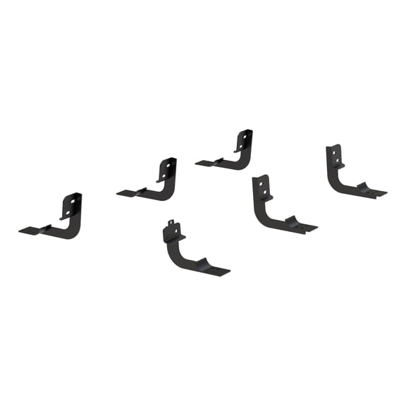 Mounting Brackets for 6" Oval Side Bars Fits select: 2013-2018 RAM 1500, 2009-2012 DODGE RAM 1500