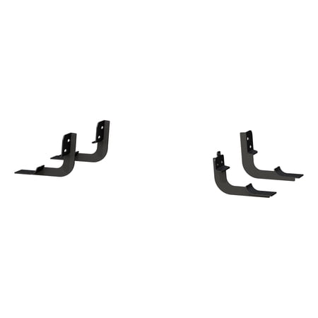 Mounting Brackets for 6" Oval Side Bars Fits select: 2016-2018 RAM 1500, 2019-2022 RAM 1500 CLASSIC