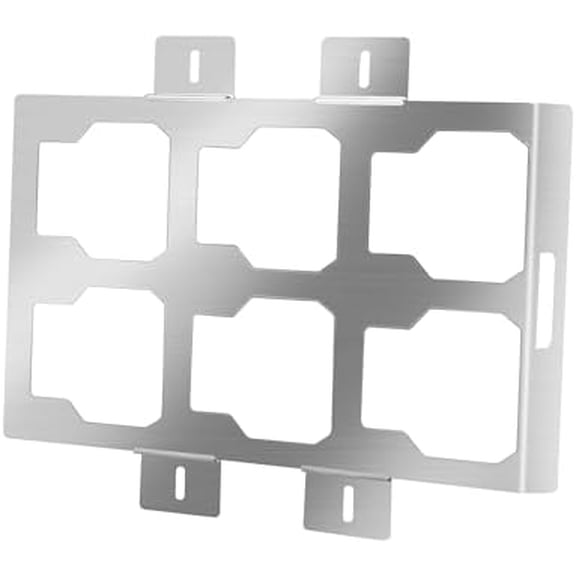 Mounting Plate Compatible with Mil.Waukee Packout Boxes, Stainless Steel, 50 Lbs, for Tool Storage and Organization System (Half Plate)$$Tools & Hardware Other