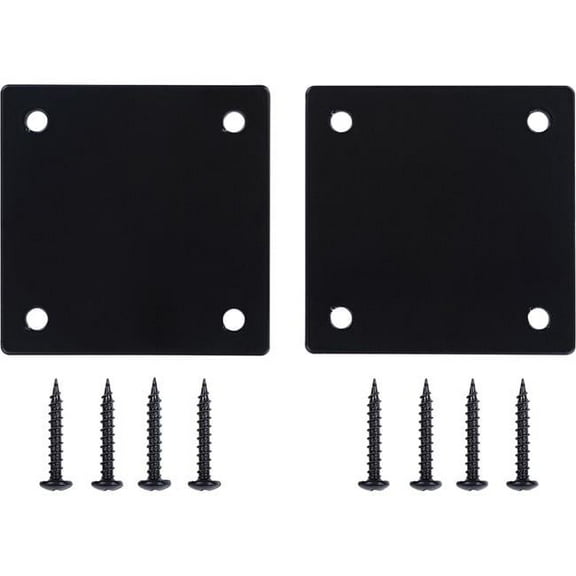 Mounting Plate for Modular Device, Black - Pack of 2