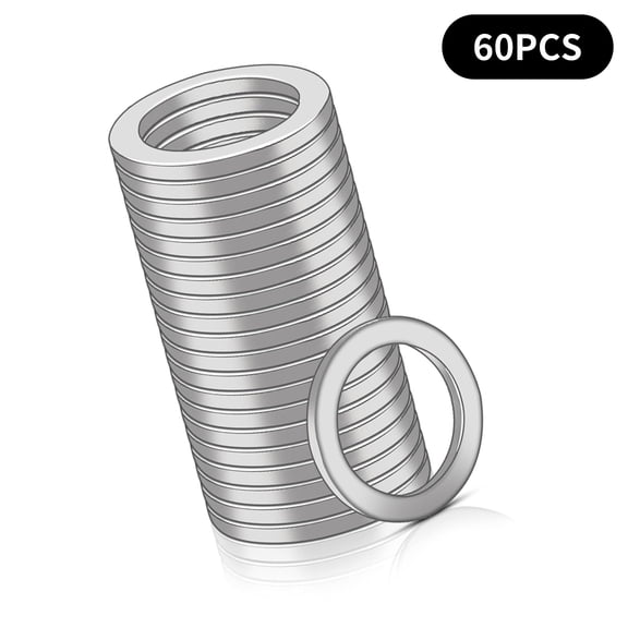 Mounting Rings Stainless Steel 1.5mm Thick Washers Shims for Mechanical Equipment & Home Improvement Industrial Use