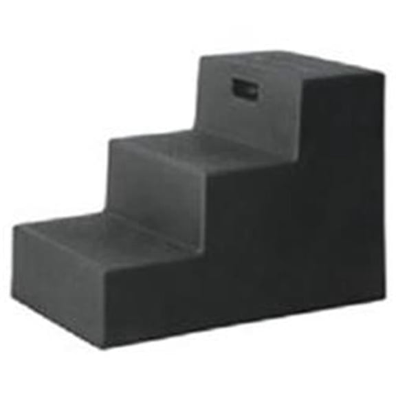Mounting Step - Black - 22 in - 3 Steps - Lightweight Design