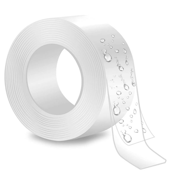 Mounting Tape Heavy Duty, 16.4 FT Double Sided Adhesive Tape, Heavy Duty Removable Strong Adhesive Mounting Tape Transparent Tape for Fixing Carpets Poster Craft 1 Roll