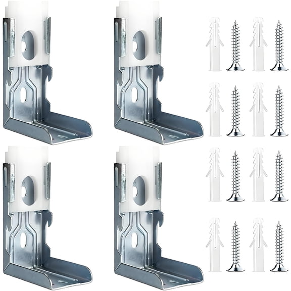 Mountings Brackets for Vertical Blinds Replacement Hardware Installation Accessories for Inside and Outside Zebras Shade