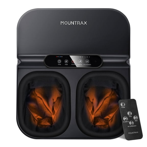 Mountrax Foot Massager Machine with Heat, Gifts for Women Men, Shiatsu Foot Massager with Remote Control