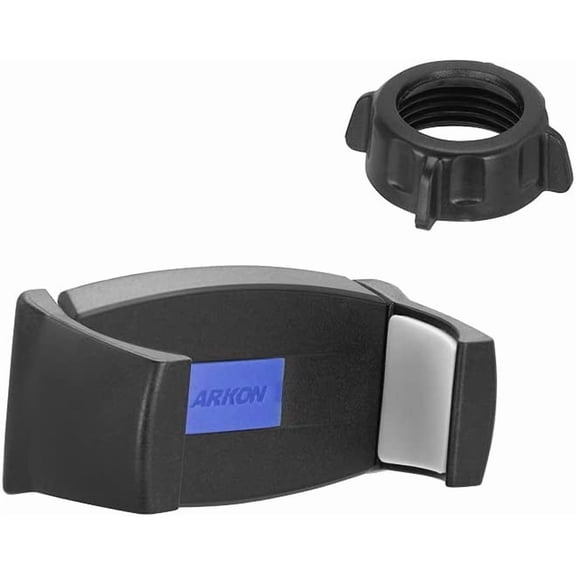 Mounts Mobile Grip 5 Universal Phone Holder | Securely Fits Smartphones up to 3.9" Wide | Adjustable Spring-Loaded Holder | 17mm End Connection | Compatible with , , & More