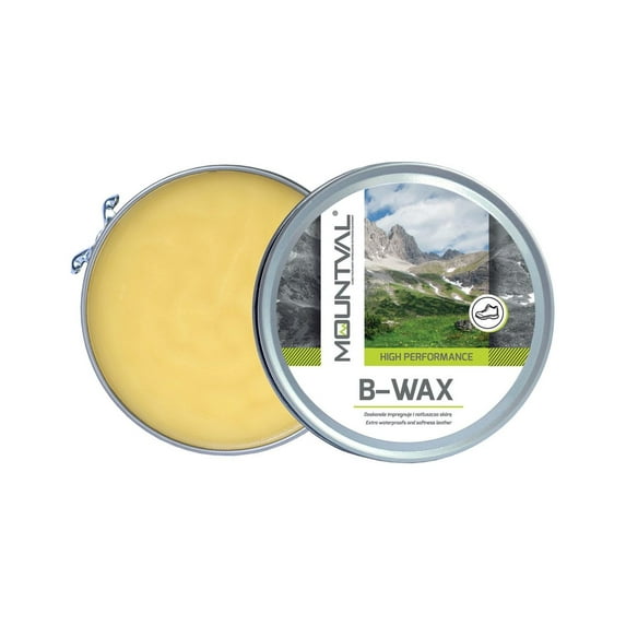 Mountval B-Wax, Waterproofing Wax For Leather Shoes, Boots, Natural Beeswax