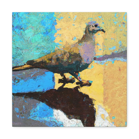 "Mourning Dove Reverence" - Canvas