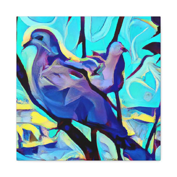 Mourning Dove Sudario. - Canvas