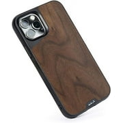 Mous - Case for iPhone 12 Pro Max - Walnut - Limitless 4.0 - Protective iPhone 12 Pro Max Case MagSafe Compatible - Shockproof Phone Cover