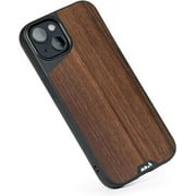 Mous - Case for iPhone 13 Mini - Walnut - Limitless 4.0 - Protective iPhone 13 Mini Case MagSafe Compatible - Shockproof Phone Cover