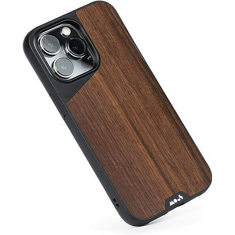 Mous Case for iPhone 13 Pro Walnut Limitless