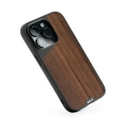 Mous - Case for iPhone 14 Pro Max - Walnut - Limitless 5.0 - Protective iPhone 14 Pro Max Case MagSafe Compatible - Shockproof Phone Cover