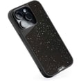 thumbnail image 1 of Mous - Case for iPhone 14 Pro - Speckled Black Fabric - Limitless 5.0 - Protective iPhone 14 Pro Case MagSafe Compatible - Shockproof Phone Cover, 1 of 5