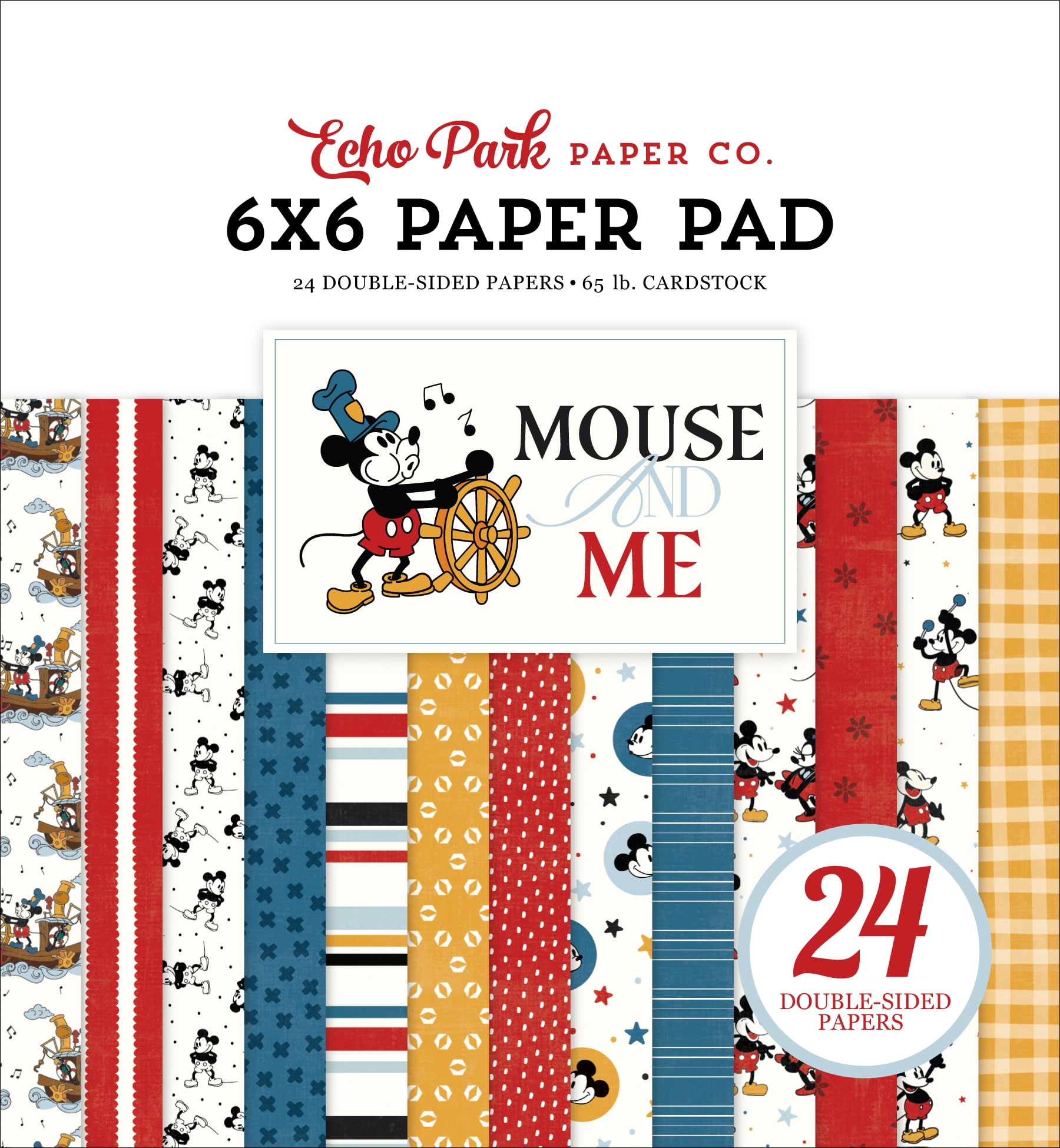 7394 Paper Mouse And Me 6x6 Paper Pad - Walmart.com