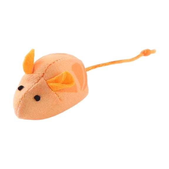 Mouse Bungee,Cat Dancer,Cat Hunting Toys For Indoor Cats,Fruit Themed Mouse Toys Interactive Plushs Toys For Cats Ideal For Home Play And Bonding.(Orange)
