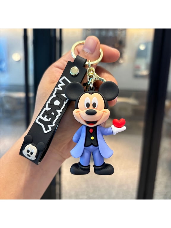 Mouse Cartoon Keychains For Girls Boys, Cute Pendant Keychains Accessories, Key ring Purse Backpack, Key Accessories Wristlet