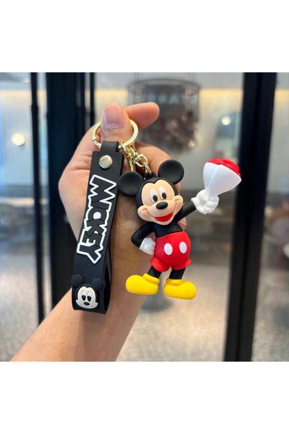 Mouse Cartoon Keychains For Girls Boys, Cute Pendant Keychains Accessories, Key ring Purse Backpack, Key Accessories Wristlet