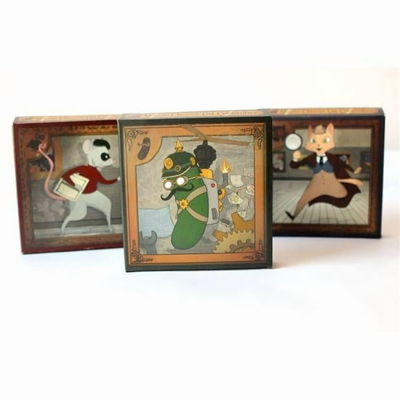 Mouse Cheese Cat Cucumber Board Game