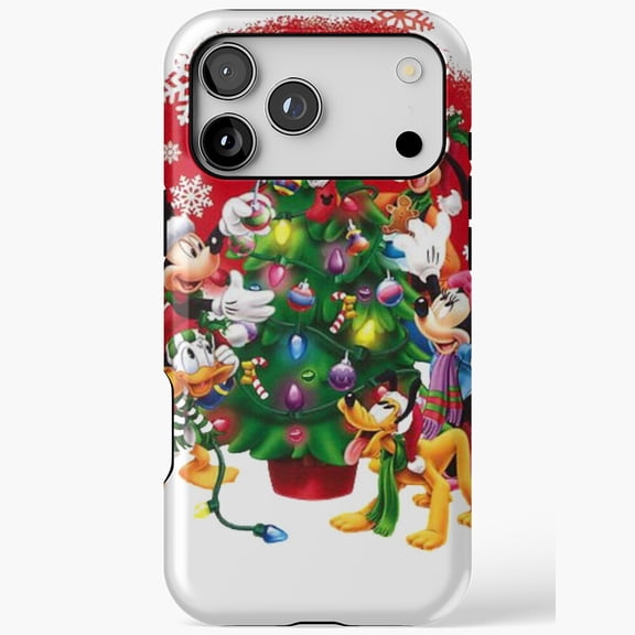 Mouse Christmas Holiday Animal Case for iPhone 11 12 13 14 15 16 17 Pro Max