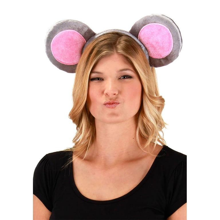 Halloween Mouse Ear Headbands Red Cosplay Hair Accessories for Women Girls Amazon.com: LYLIN Mouse Ears Headband, Sequin Ears Headbands  main image 4