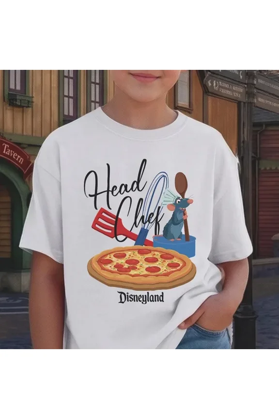 Mouse Head Chef Cooking Rat Foodie T-Shirt